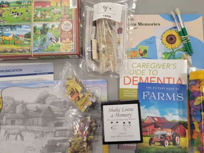 Farm animals themed cognitive care kit